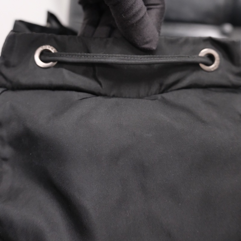Prada Leather & Nylon Vintage Backpack 普拉達中古尼龍拼皮背包/書包-12