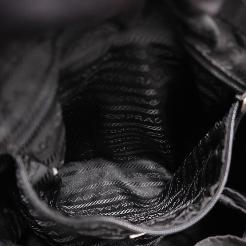 Prada Leather & Nylon Vintage Backpack 普拉達中古尼龍拼皮背包/書包-19