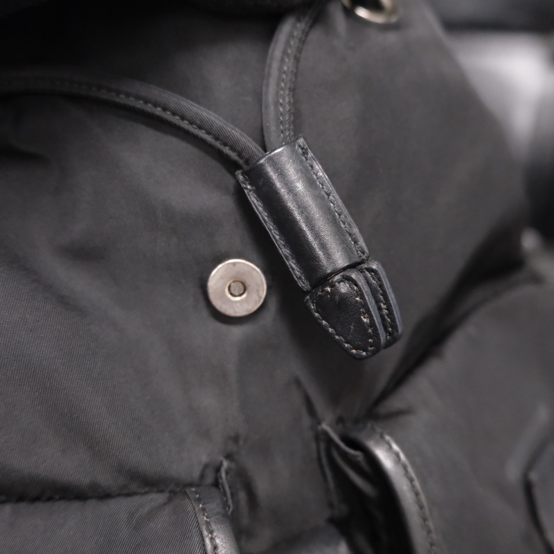 Prada Leather & Nylon Vintage Backpack 普拉達中古尼龍拼皮背包/書包-27