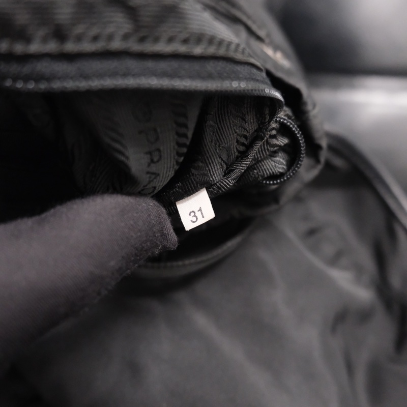 Prada Leather & Nylon Vintage Backpack 普拉達中古尼龍拼皮背包/書包-39