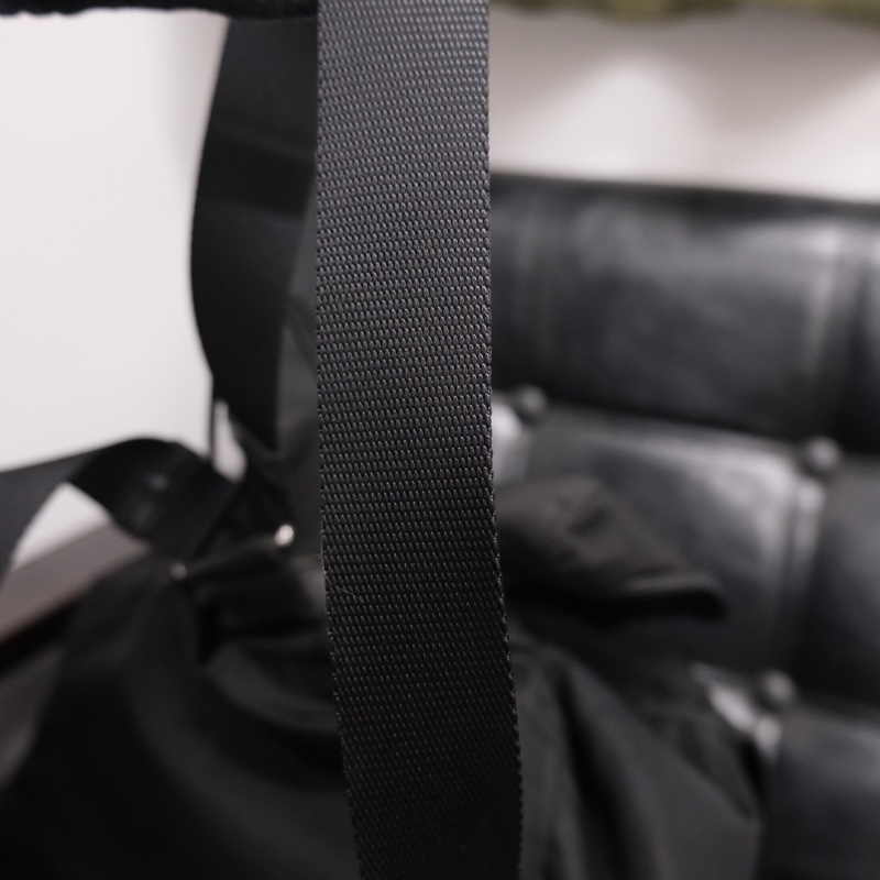 Prada Leather & Nylon Vintage Backpack 普拉達中古尼龍拼皮背包/書包-5