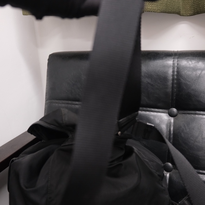 Prada Leather & Nylon Vintage Backpack 普拉達中古尼龍拼皮背包/書包-6