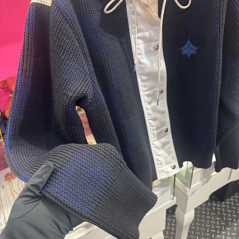 Lv 毛衣深藍外套/王吉娜古董精品-2