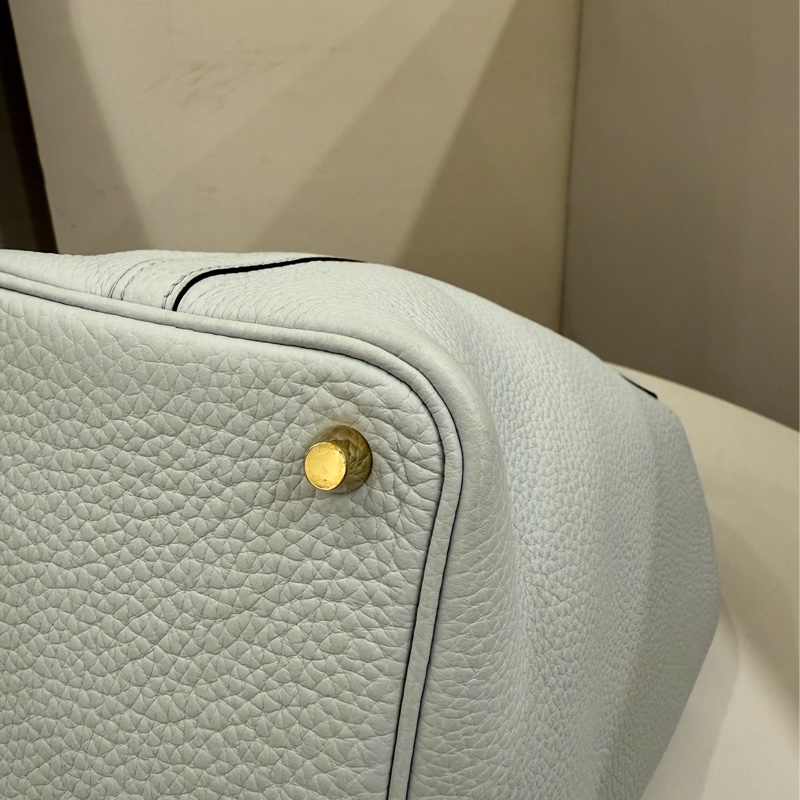 (包況漂亮）Hermes 菜籃子picotin 18聖杯藍z刻-6