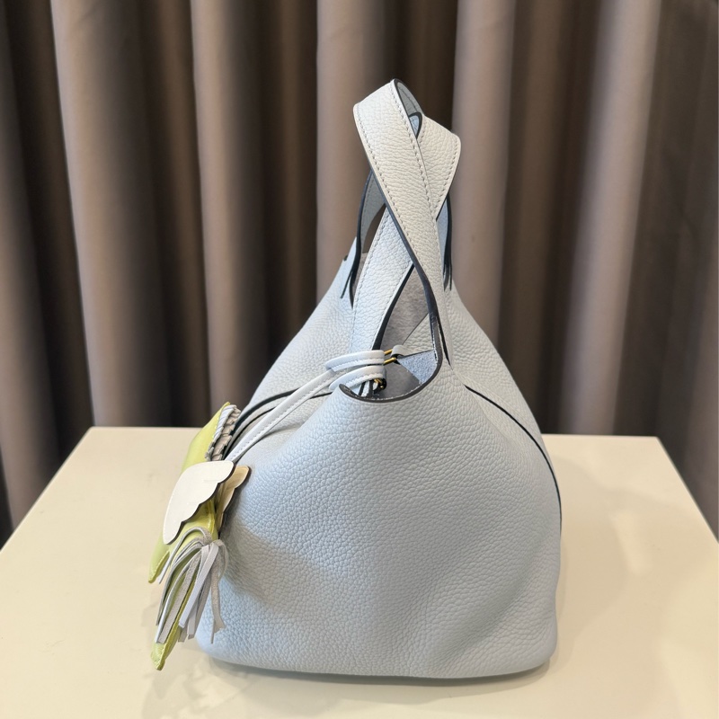 (包況漂亮)Hermes 菜籃子picotin 18聖杯藍z刻-3
