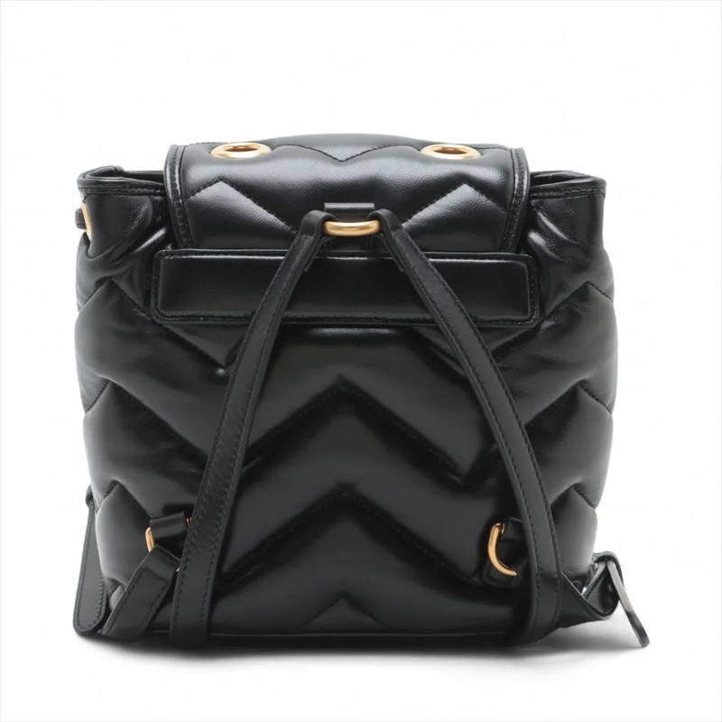 Gucci GG Marmont Leather 2WAY backpack 古馳馬蒙後背包-2