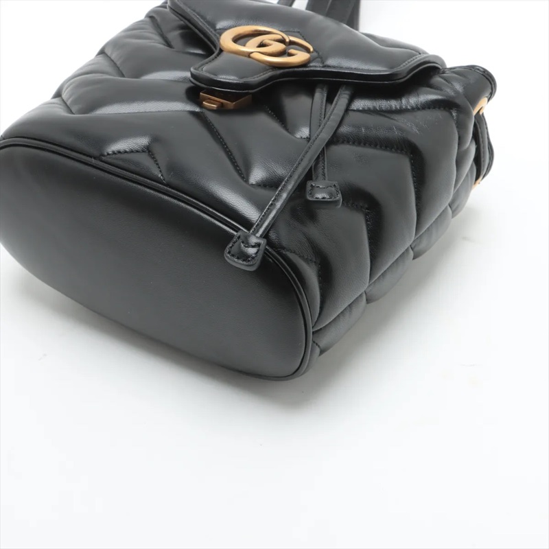 Gucci GG Marmont Leather 2WAY backpack 古馳馬蒙後背包-3