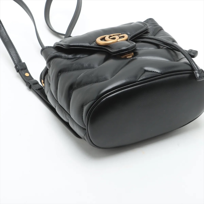 Gucci GG Marmont Leather 2WAY backpack 古馳馬蒙後背包-4