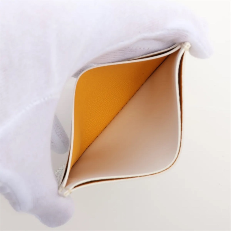 Goyard Herringbone PVCx leather Card Case 高雅德 戈雅 卡夾 卡套-4