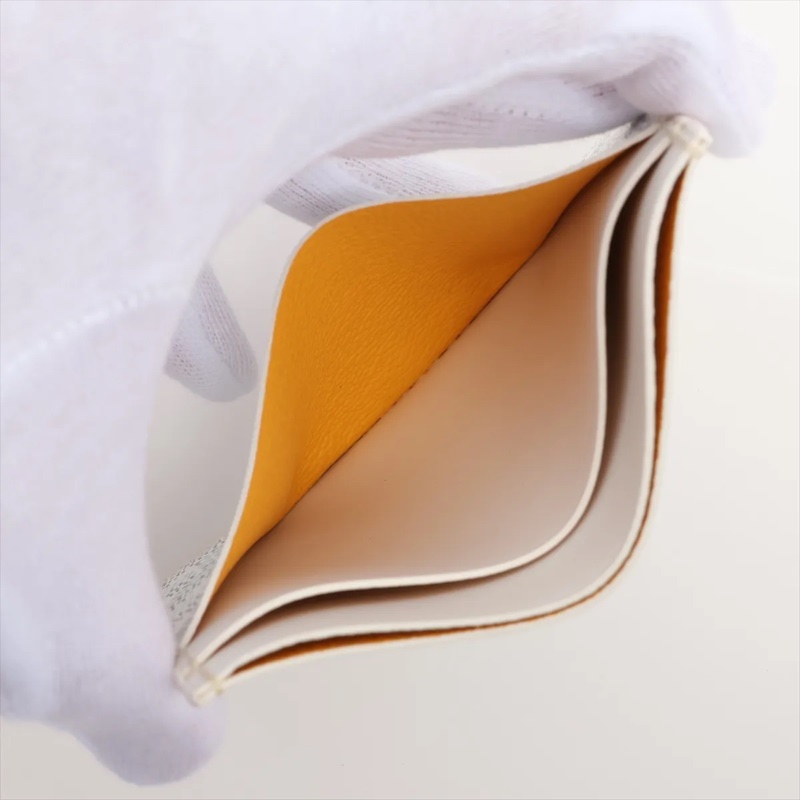 Goyard Herringbone PVCx leather Card Case 高雅德 戈雅 卡夾 卡套-5