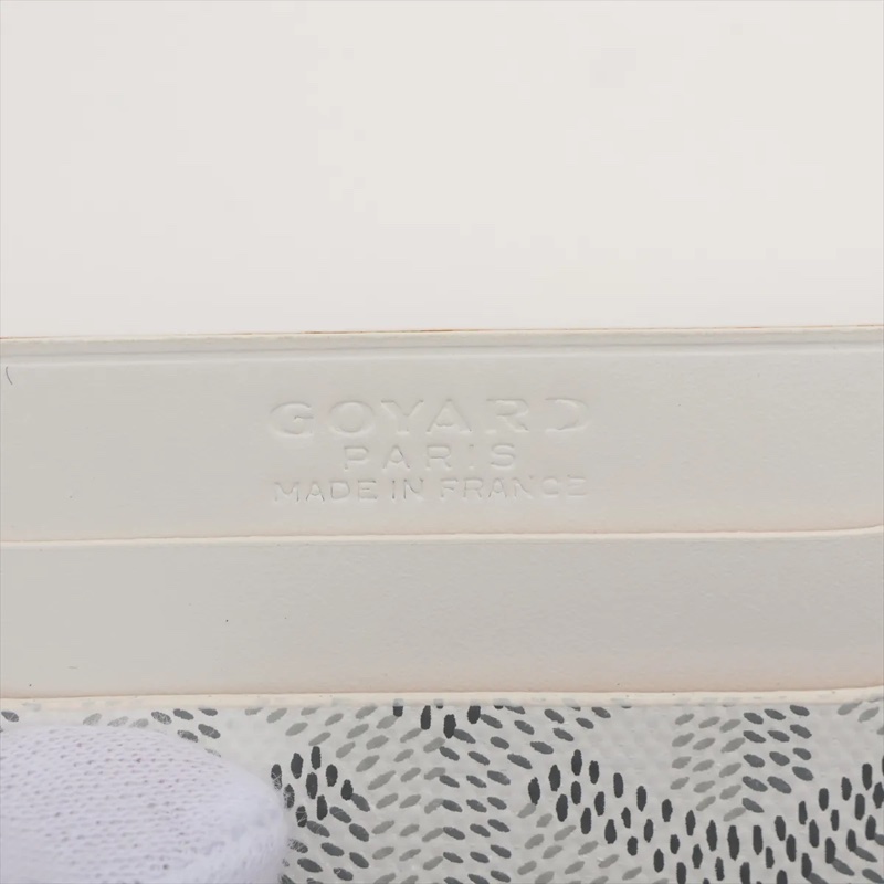 Goyard Herringbone PVCx leather Card Case 高雅德 戈雅 卡夾 卡套-8