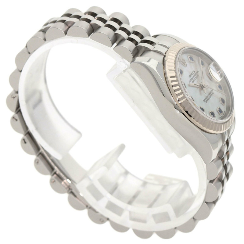 勞力士 179174NGS Datejust 10P 藍寶石腕錶（不鏽鋼/SS/18K 白金）女士-1