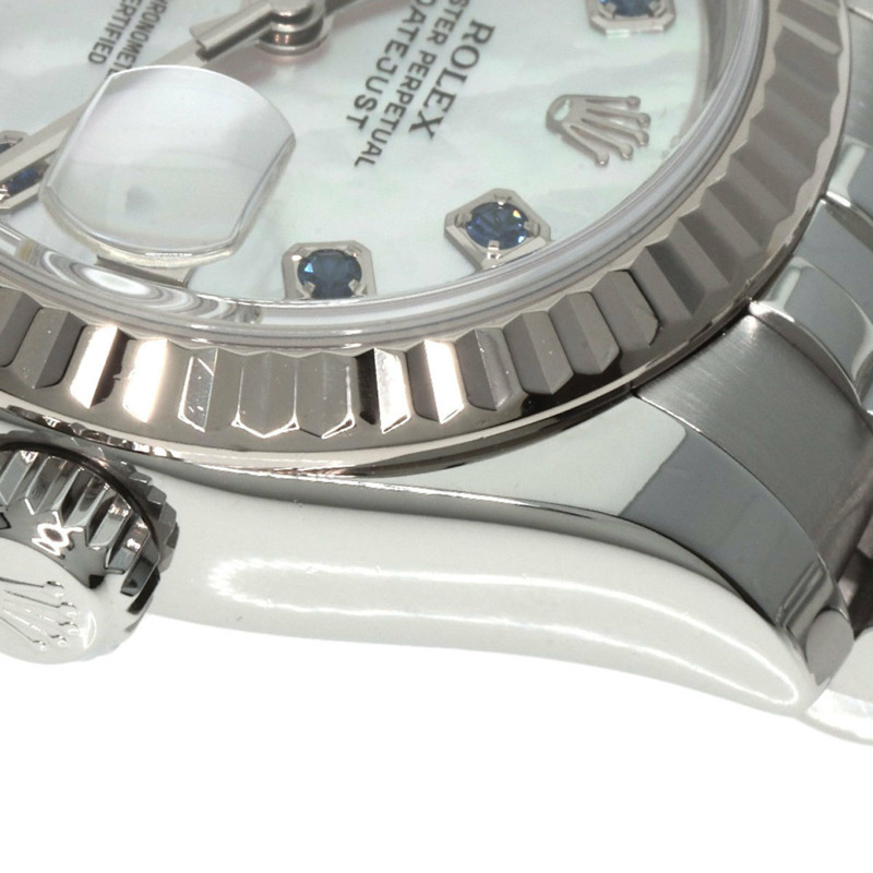 勞力士 179174NGS Datejust 10P 藍寶石腕錶（不鏽鋼/SS/18K 白金）女士-20