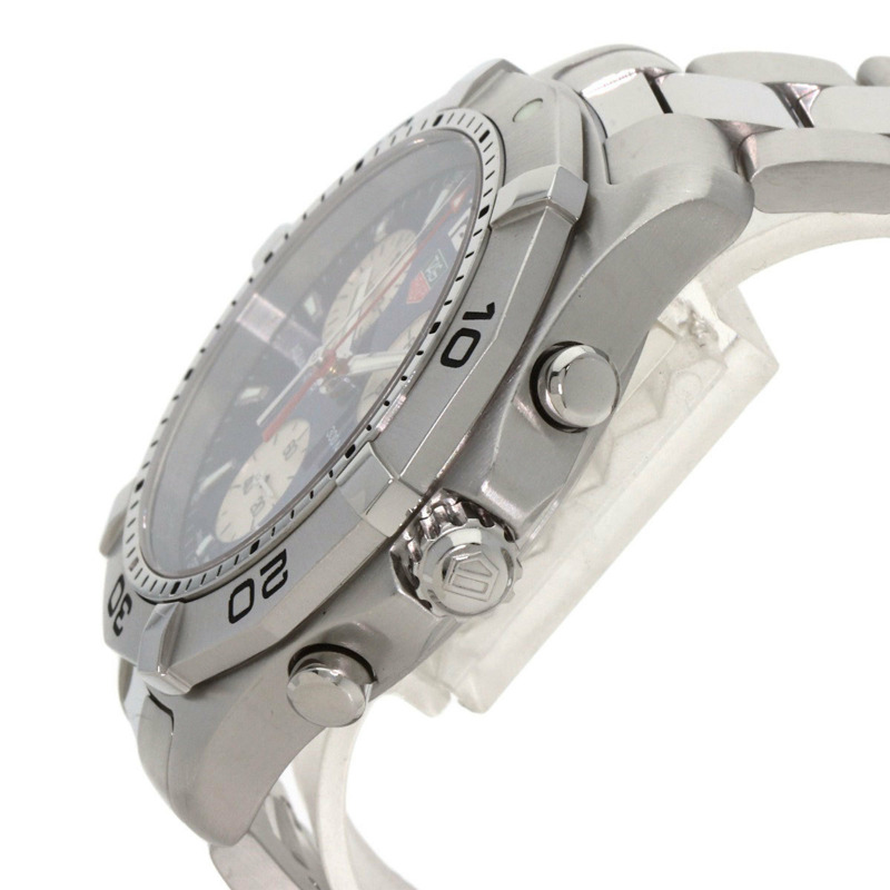 泰格豪雅 CAF1112 Aquaracer 計時碼錶，不鏽鋼/SS，男士-4