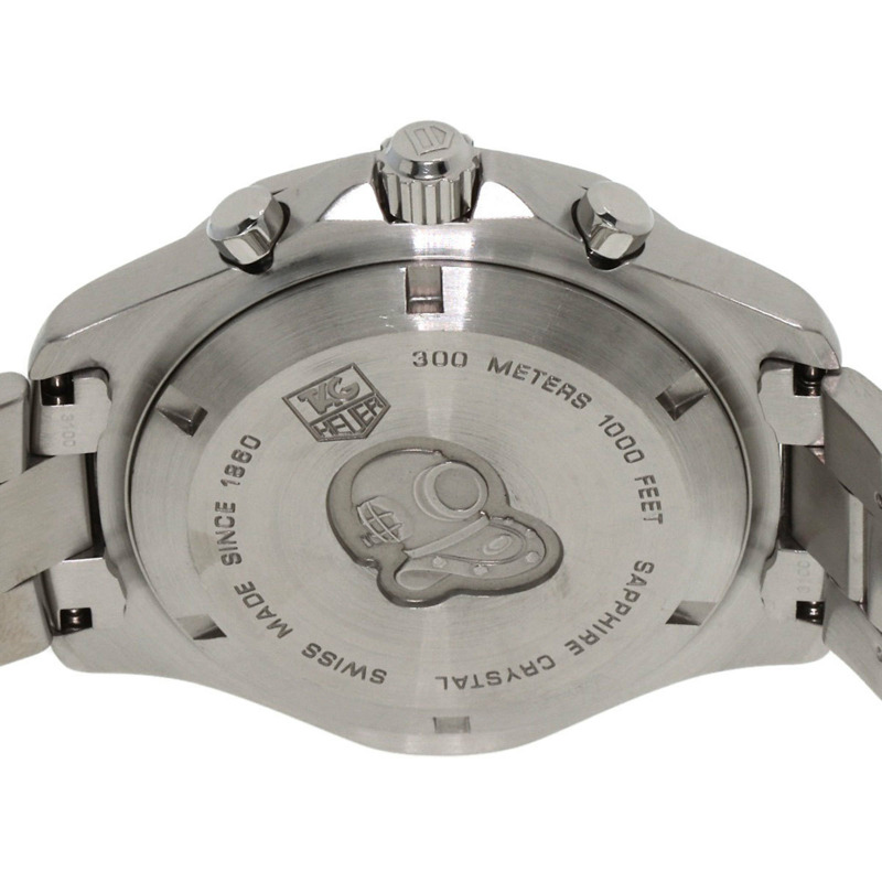 泰格豪雅 CAF1112 Aquaracer 計時碼錶，不鏽鋼/SS，男士-6