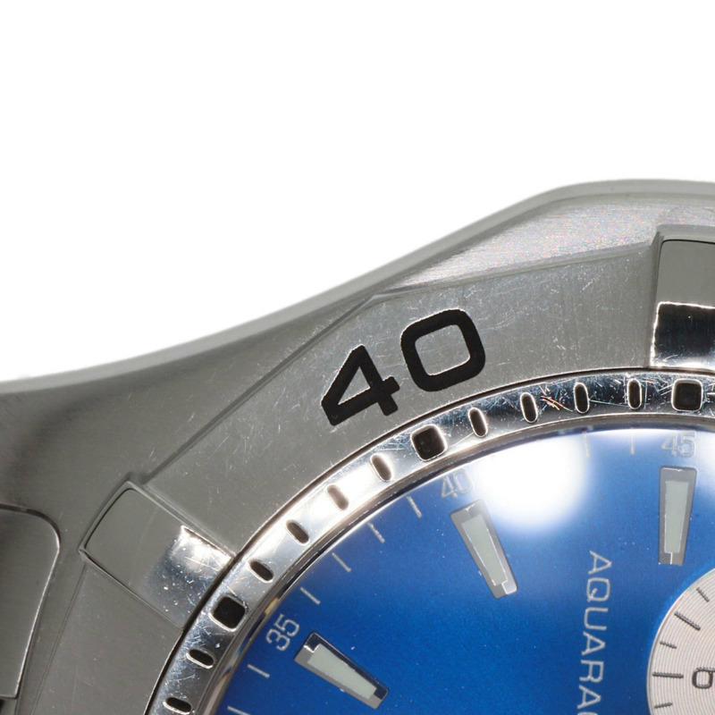 泰格豪雅 CAF1112 Aquaracer 計時碼錶，不鏽鋼/SS，男士-16