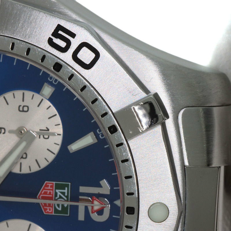 泰格豪雅 CAF1112 Aquaracer 計時碼錶，不鏽鋼/SS，男士-17