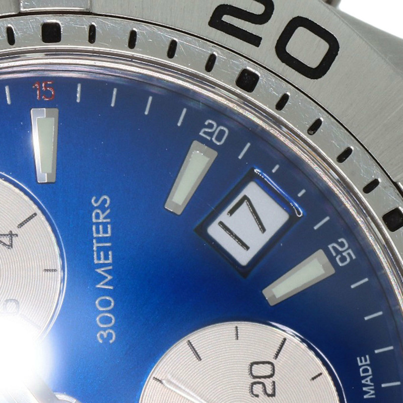 泰格豪雅 CAF1112 Aquaracer 計時碼錶，不鏽鋼/SS，男士-23