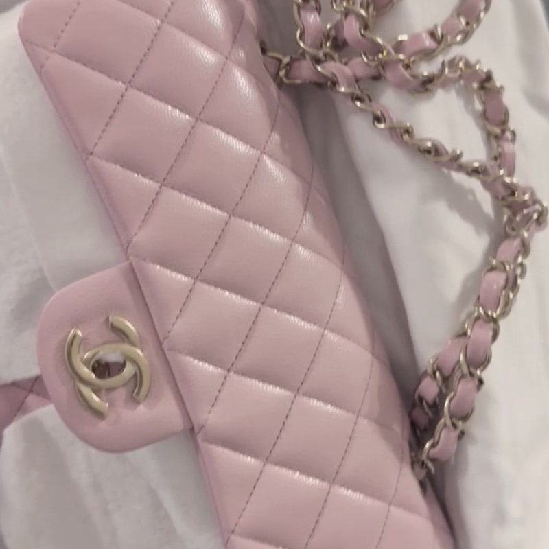 🎀 超低價！全新CHANEL CF23 FLAPBAG(ROSE) 🎀 售出不退貨。可以再購買！-0