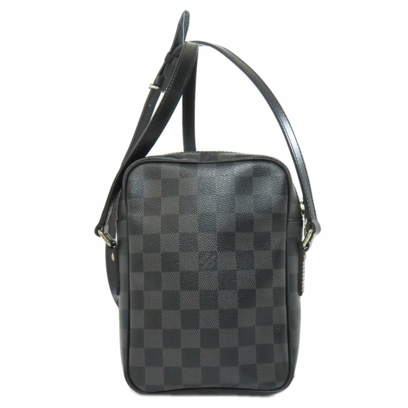 Louis Vuitton N41446 Graphite Rem Damier 帆布小姐單肩包-1