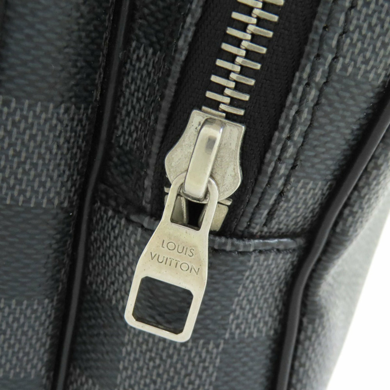 Louis Vuitton N41446 Graphite Rem Damier 帆布小姐單肩包-9