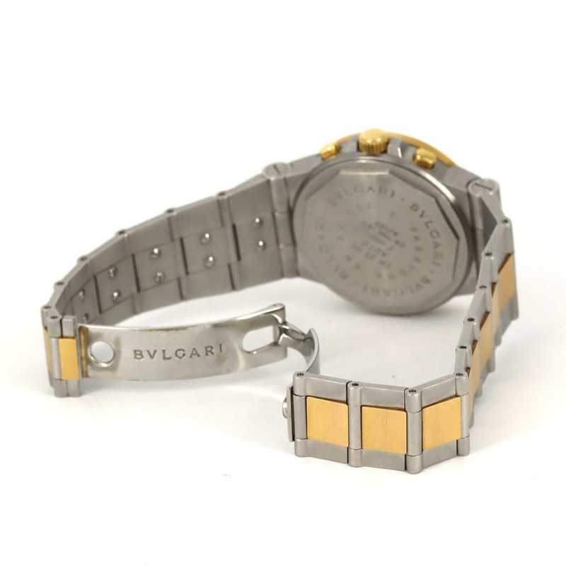 寶格麗 Sport Chrono 雙色 CH35SG SSxYG 自動腕錶-6