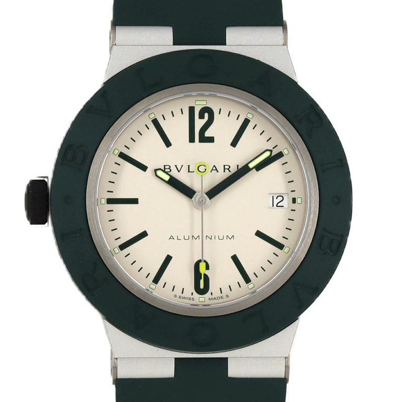 寶格麗鋁製 Matchpoint 限量版 BB40ATHMS 103854 自動腕錶-0