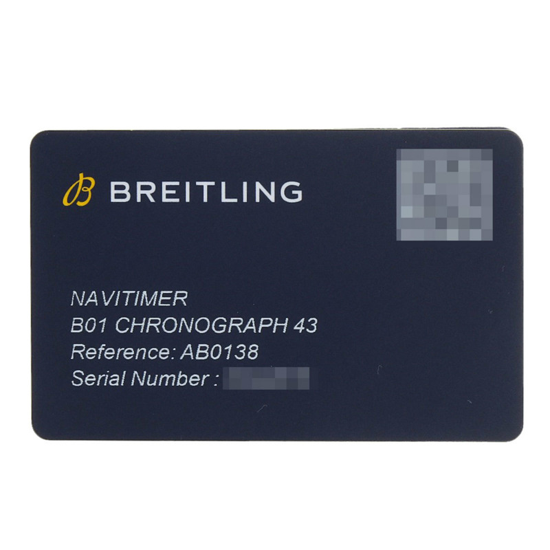 百年靈航空計時 B01 計時腕錶 43 不鏽鋼男錶 AB0138241C1A1-22