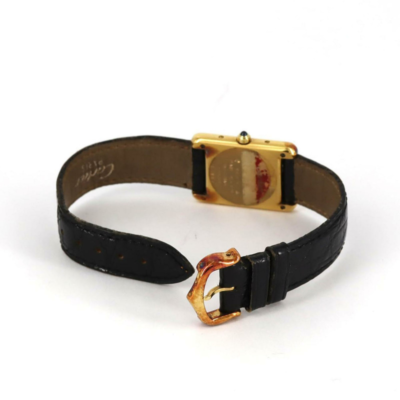 卡地亞 Must Tank SM GP 石英腕錶-2