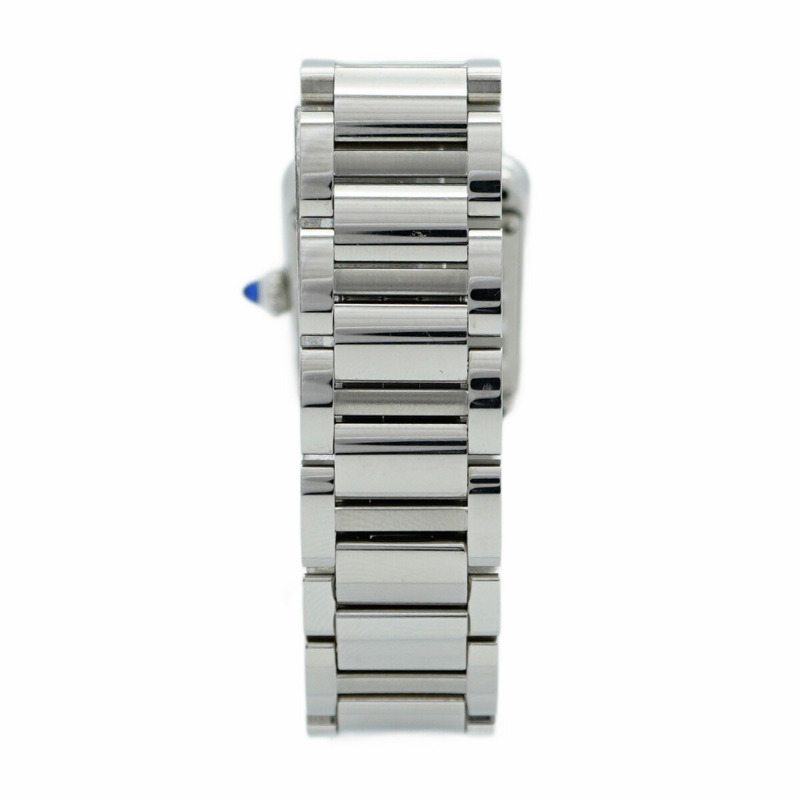 卡地亞 Tank Must SM WSTA0051 銀色錶盤女士手錶-7