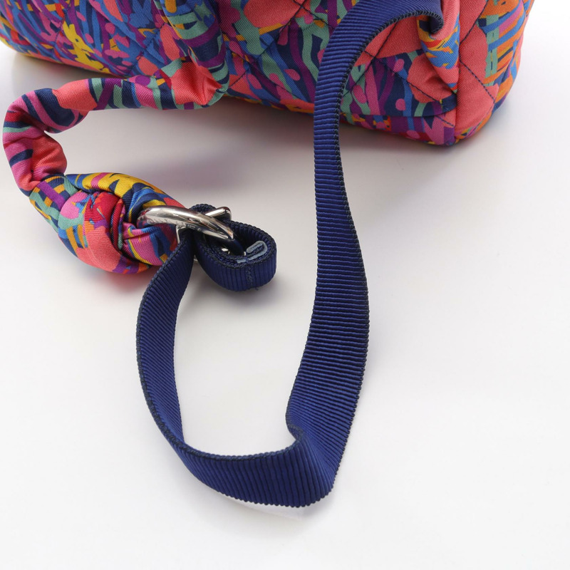 CHANEL Rucksack 背包 A57104 尼龍皮革 橘色 多色 二手 女款 CC-6