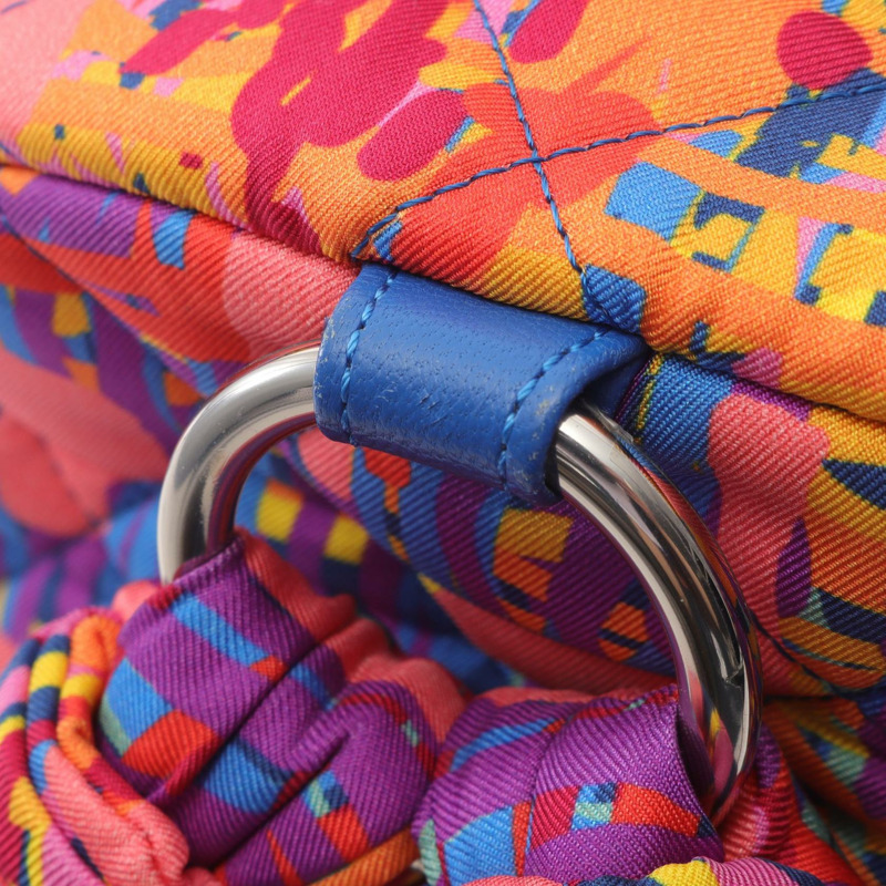 CHANEL Rucksack 背包 A57104 尼龍皮革 橘色 多色 二手 女款 CC-7