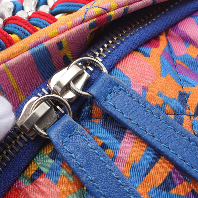 CHANEL Rucksack 背包 A57104 尼龍皮革 橘色 多色 二手 女款 CC-8