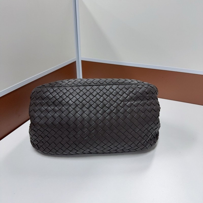 BV葆蝶家編織灰色菜籃子羊皮 手提包 專櫃在售-2