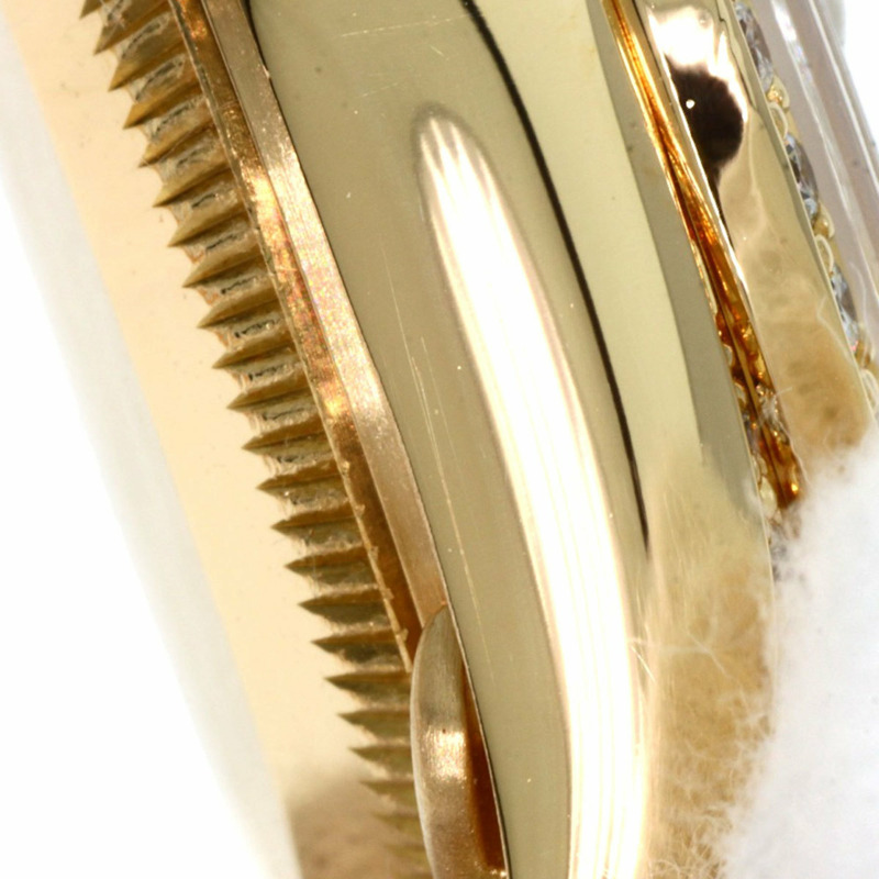 Rolex 69158ZR Datejust 正品鑽石與紅寶石手錶 18K 黃金/18KYG/18KYG 女士勞力士-13