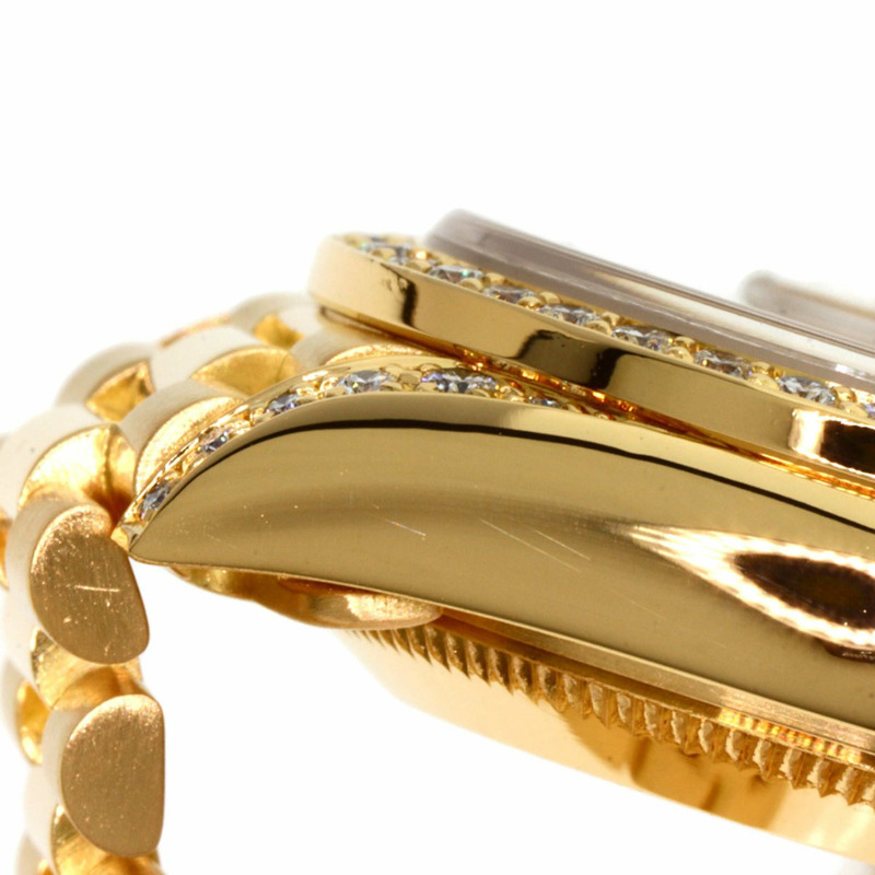 Rolex 69158ZR Datejust 正品鑽石與紅寶石手錶 18K 黃金/18KYG/18KYG 女士勞力士-14