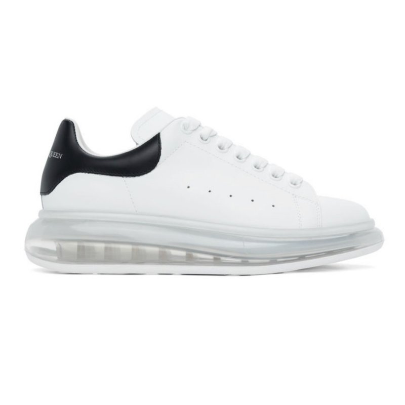 🛍️ 最後一波優惠・開搶倒數中！【ALEXANDER MCQUEEN】經典黑白膠底 麥坤小白鞋(下單前須先私訊)-0