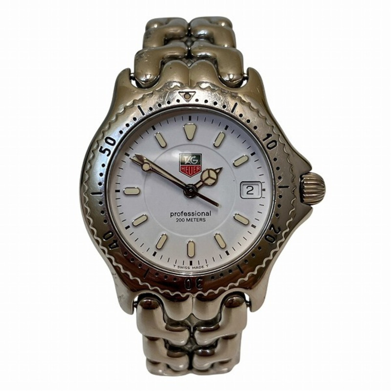 泰格豪雅 WG1210-KO 石英白色錶盤男士手錶-0