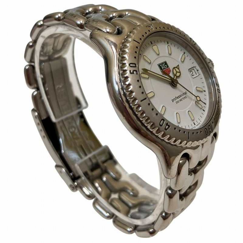 泰格豪雅 WG1210-KO 石英白色錶盤男士手錶-2