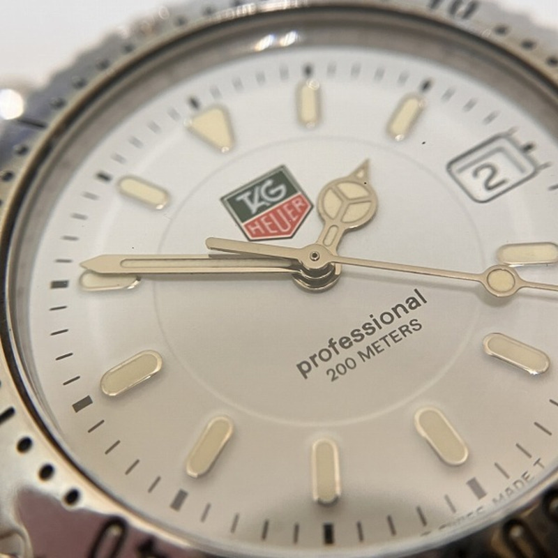 泰格豪雅 WG1210-KO 石英白色錶盤男士手錶-3