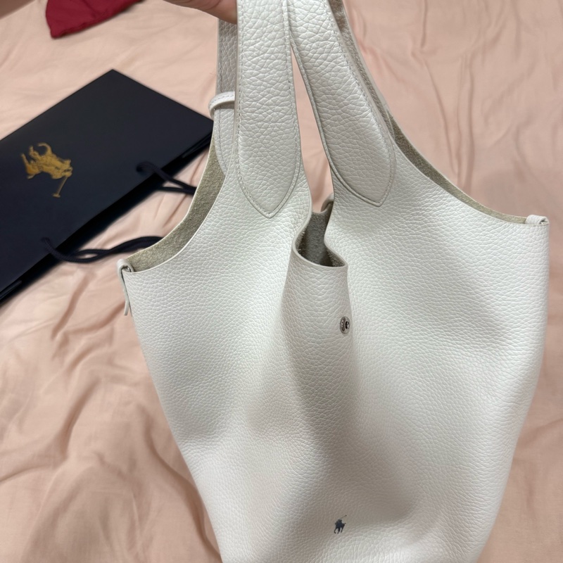 Polo Ralph Lauren Polo Play 皮革托特包-0