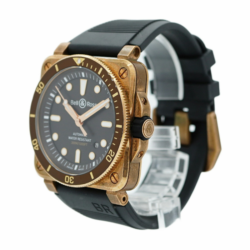 Bell & Ross Diver BR0392-D-BR-BR 棕色錶盤男士手錶-2