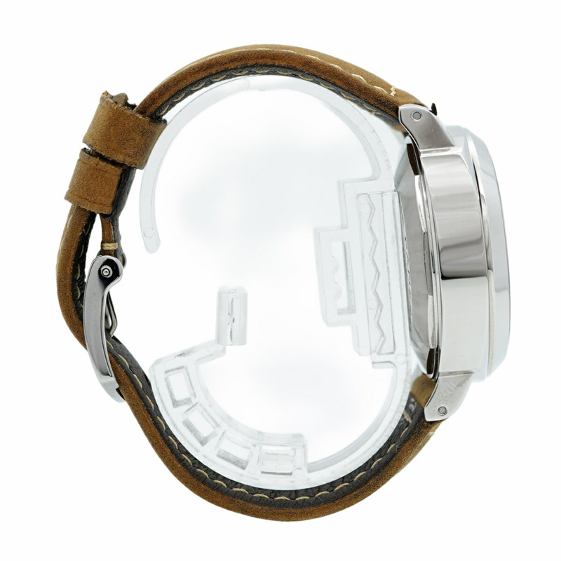 沛納海 Luminor PAM01048 黑色錶盤男士手錶-9