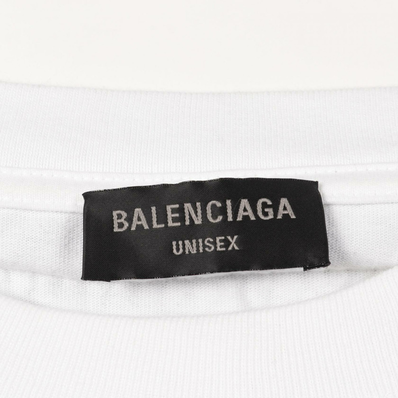 BALENCIAGA 多層套頭衫 針織棉 黑色 白色 #2 二手男款-2