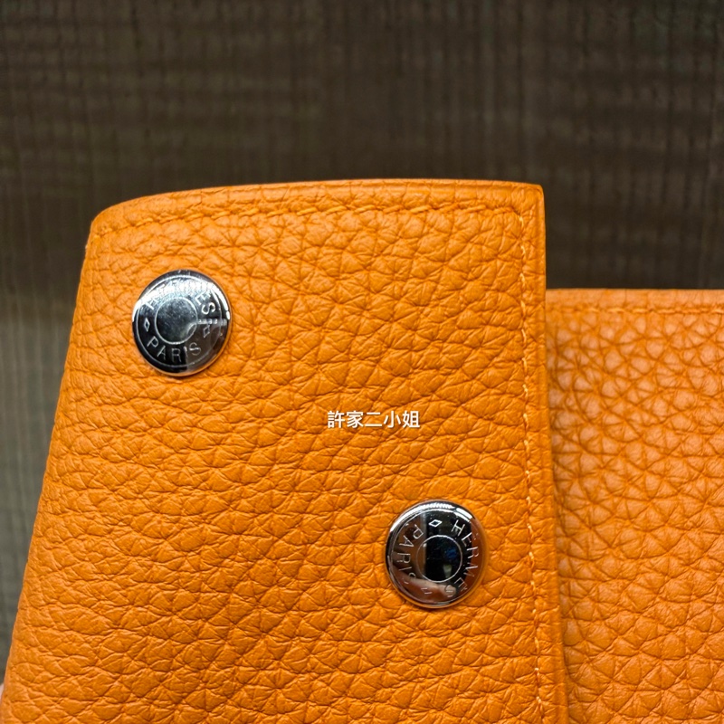Hermes 嚴格98新閒置品 置物盤/橘-13