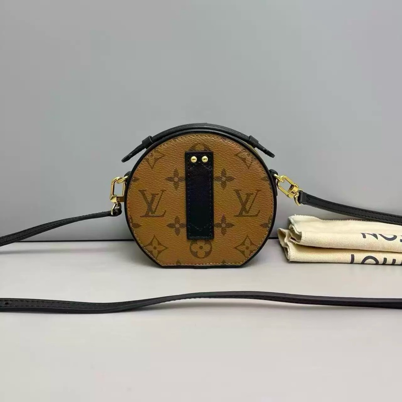 新款芯片款！Louis Vuitton 焦糖色圓餅包 迷你款 mini-1