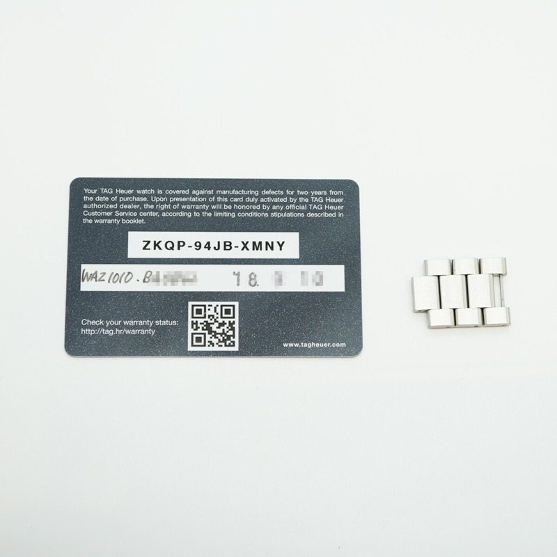 泰格豪雅 Formula 1 WAZ1010 藍色錶盤男士手錶-1