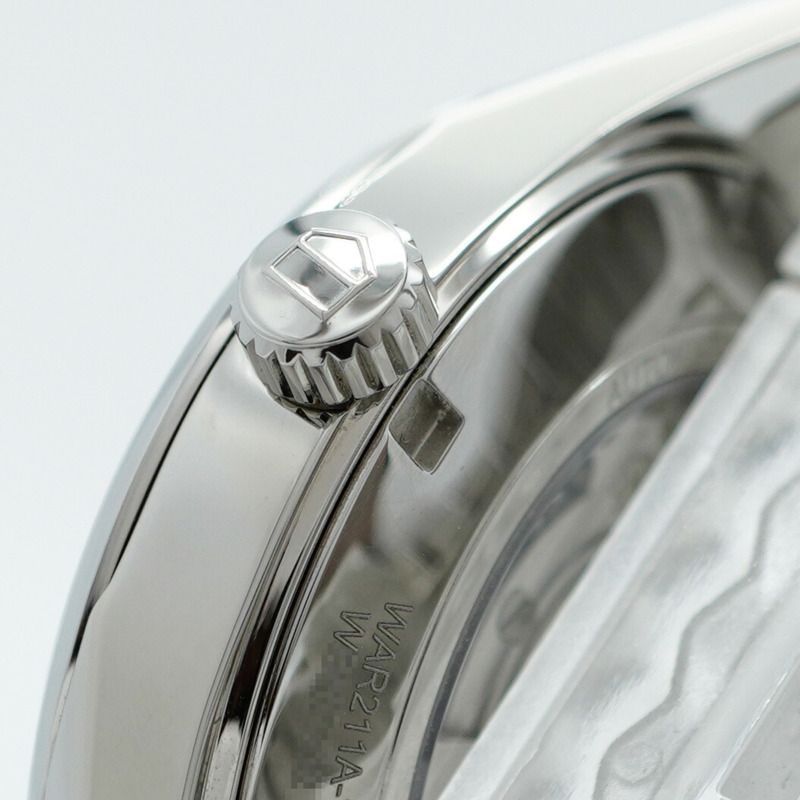 泰格豪雅卡萊拉系列 WAR211A-1 黑色錶盤男士手錶-10