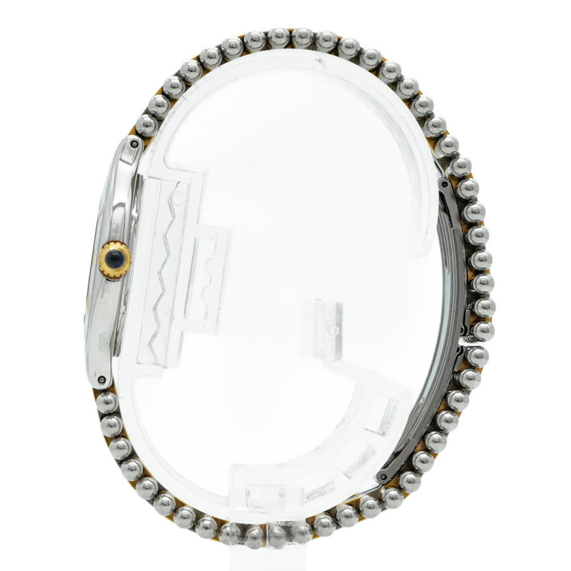 卡地亞 Must 21 LM W10072F4 銀色錶盤男士手錶-9