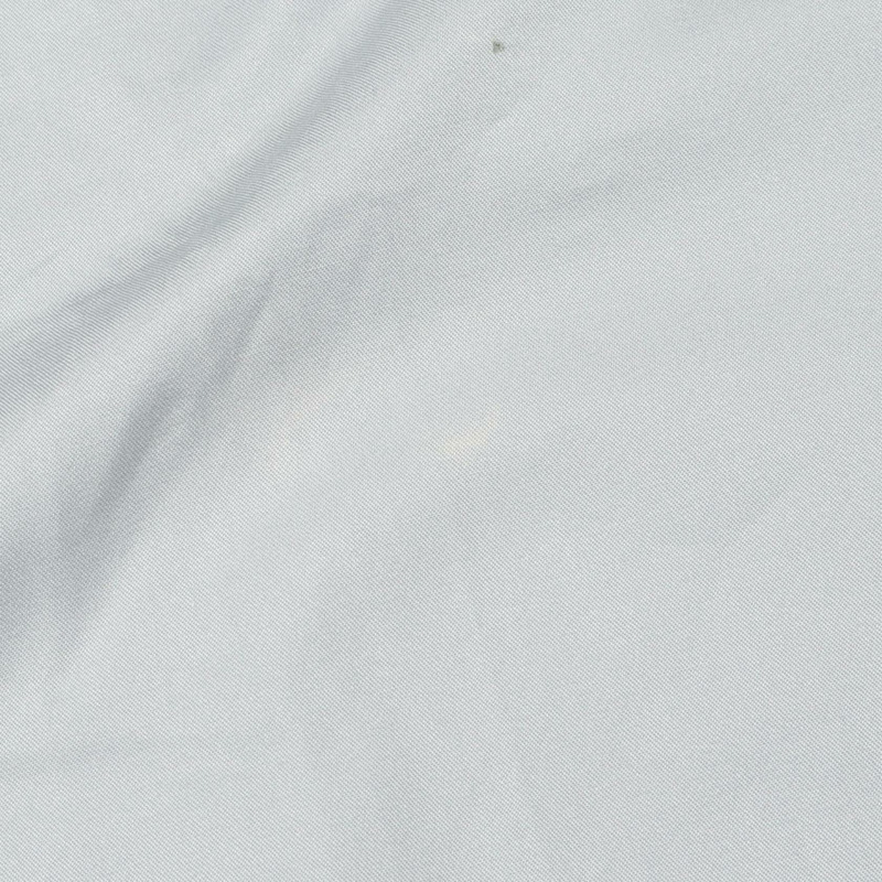 愛馬仕無領女襯衫,法式袖,棉質,藍色,二手,女款 #34-5